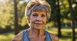 © Edwin - Portrait of a senior person exercising, coming, retirement