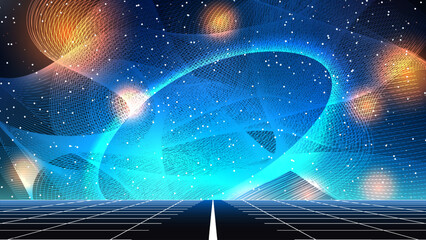 Wall Mural - abstract dynamic style vector background. design for presentation, landing page, banner, wallpaper