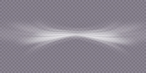 Wall Mural - stream of fresh wind png. imitation of the exit of cold air from the air conditioner.