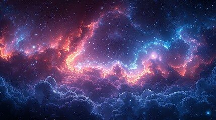 Wall Mural - Cosmic Serenade: Discovering the Universe