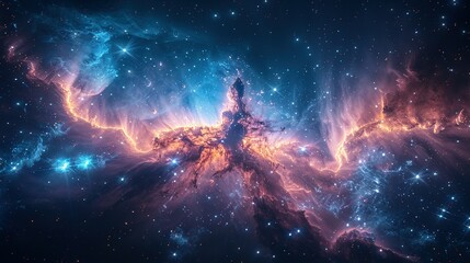 Wall Mural - Cosmic Serenade: Discovering the Universe