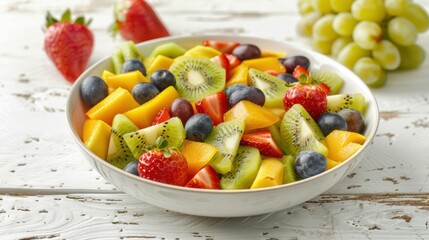 Wall Mural - The colorful fruit bowl