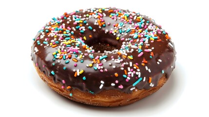 Wall Mural - Chocolate Donut with Sprinkles