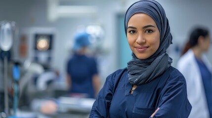 Poster - The confident female doctor