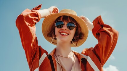 Poster - The woman with the hat