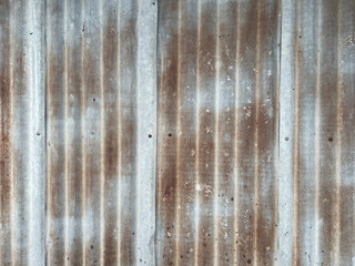 Canvas Print - rusty metal wall texture background