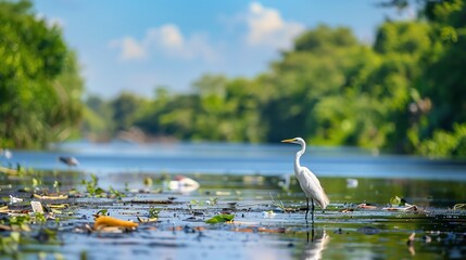 diverse fauna in managed habitats free from litter, fauna management litter, wildlife care