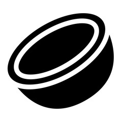 Sticker - coconut icon 