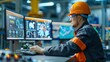 © AlgoCreative - Digital interface showing dispatch performance, enterprise, depot, performance logistics