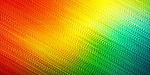 Wall Mural - vibrant rainbow gradient background with diagonal lines and texture