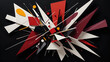 © nitroziklop7 - Abstraktion Freiheitsraum 16x9. Hintergrund für das Design 1.