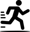 © Aris - man stick icon : man and woman run