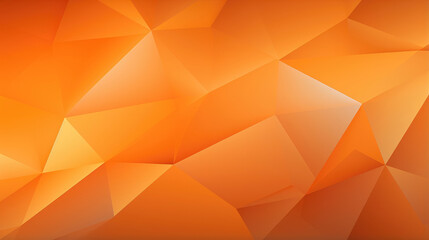 Sticker - Vibrant Orange Geometric Mosaic Design