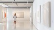 © Alpha - Interactive exhibition capturing warmth and expression, visitors engaging with art pieces that evoke strong emotions and connections