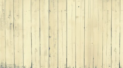 Canvas Print - Vintage White Wooden Plank Wall Texture