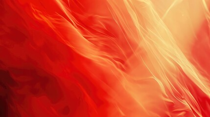 Poster - Abstract Fiery Waves Background Texture