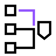 Poster - illustration of a icon sitemaps