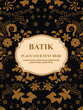 © Herodian - Luxurious and elegant vector Javanese ethnic batik pattern template for  invitations  book cover  printing needs