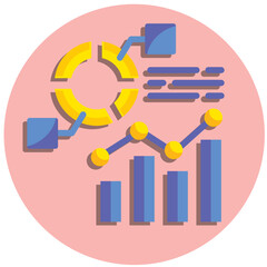 Wall Mural - Statistical Tools Icon