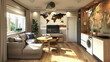 © 沈军 贡 - Modern architecture living room interiors