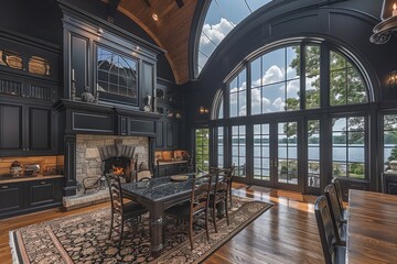 Wall Mural - Pure lighting with large window design inspiration ideas
