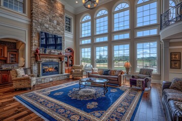 Wall Mural - Pure lighting with large window design inspiration ideas
