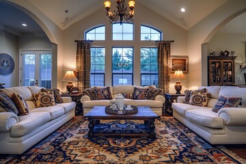 Wall Mural - Pure lighting with large window design inspiration ideas
