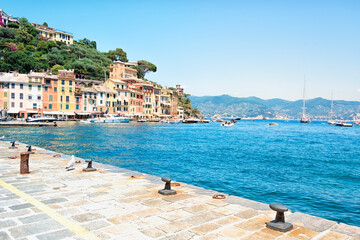 Poster - Portofino Village on the Italian Riviera