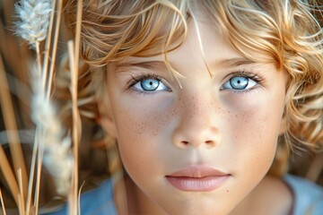 Wall Mural - Commercial photography of children with smiles