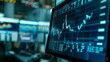 © Plaifah - Digital screen showing real-time stock market prices and fluctuating graphs at a trading desk.