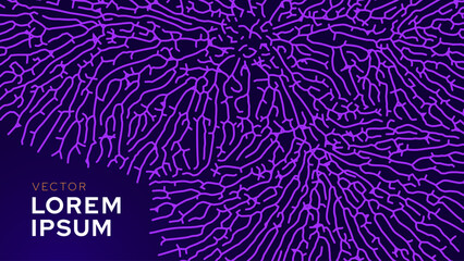 mycelium fungus macro pattern. fungus scientific medical research background. science macro pattern 