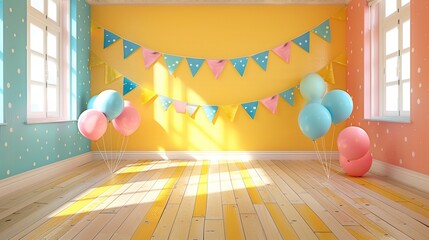 Birthday Party Room Decor