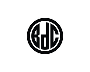 BDC Logo design vector template. BDC Logo design.