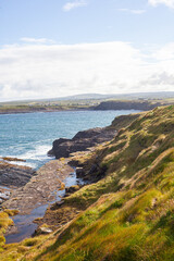 Sticker - view of the coast of the sea