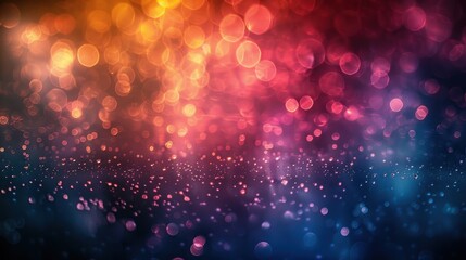 Poster - Abstract Colorful Bokeh Background