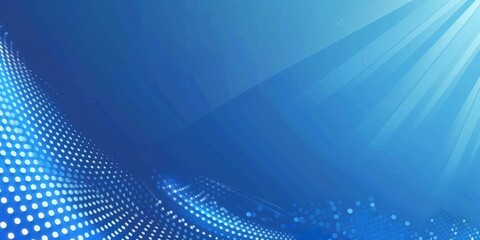 Wall Mural - blue gradient technology background