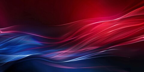 Wall Mural - blue red abstract presentation background with stripes lines