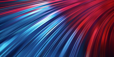 Wall Mural - blue red abstract presentation background with stripes lines