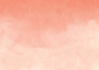 © Md - Pink watercolor wet wash paint splash. Soft bright pink coral horizontal background images concept invitation card. Subtle pastel aquarelle texture.Vibrant red orange peach watercolour blush scrapbook