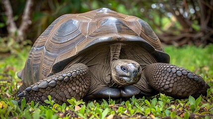 Sticker - Giant Tortoise Close-up