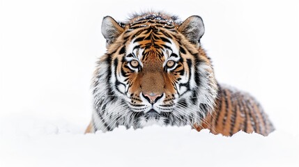 Canvas Print - Tiger in the Snow