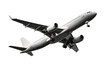 © RMedia - commercial airplane model isolated on transparent background. png cutout format