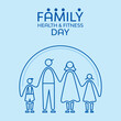 © vectoraart - Family Health & Fitness Day is observed on the last Saturday of September each year.
