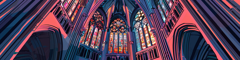 Wall Mural - Sacred Grandeur: Bordeaux Cathedral