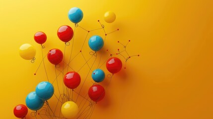 Wall Mural - balloons