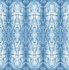 Wall Mural - blue and white background