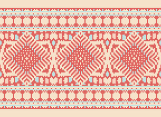 Beautiful floral seamless pattern. Tribal background. Aztec style, vector, illustration. design for texture,fabric,clothing,wrapping,print,decoration,carpet.geometric