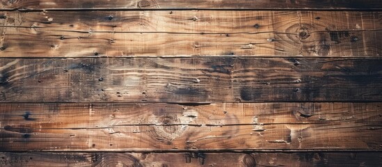 Poster - Background or texture featuring wood with copy space image.