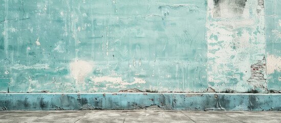 Fototapete - Copy space image of a wall for background use.