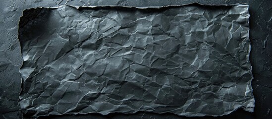 Fototapete - Dark colored sheet of paper with copy space image.